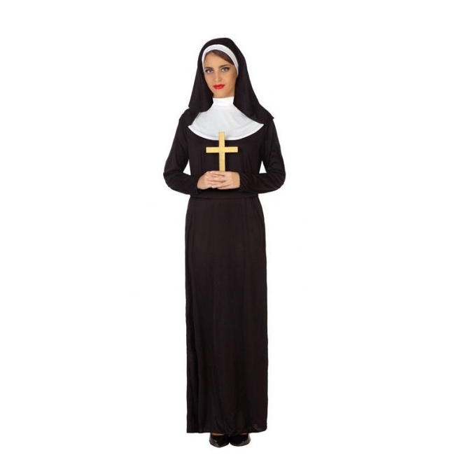 Disfraz de monja para mujer