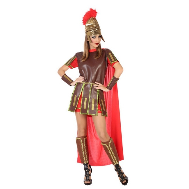 Disfraz de centurión romano para mujer