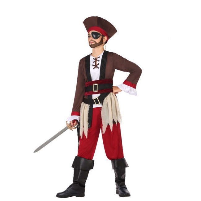 Disfraz de pirata marino para niño