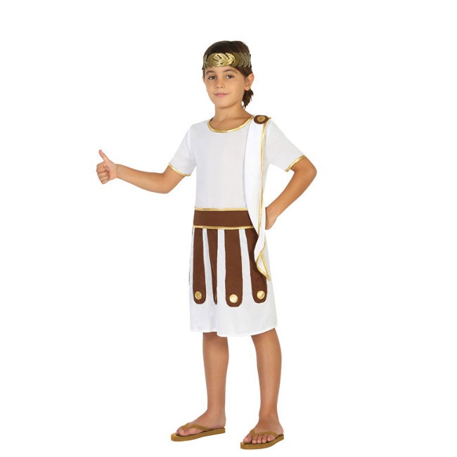Disfraz de emperador Calígula para niño