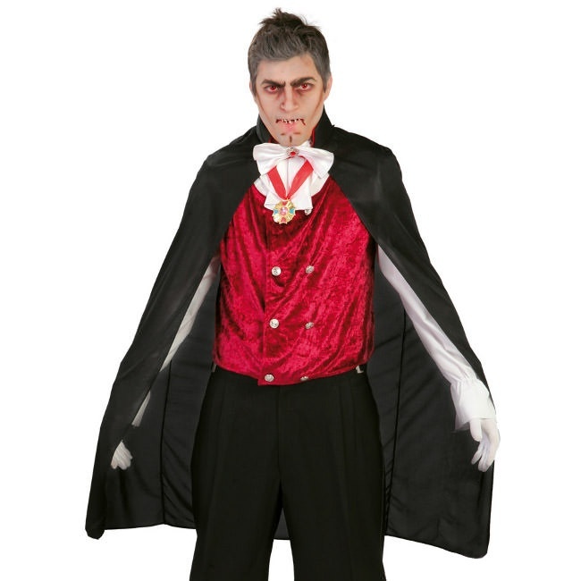 Capa de vampiro corta para adulto - 1,10 m