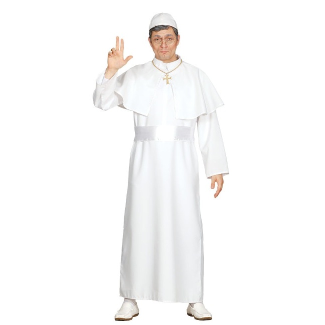 Disfraz de Papa para adulto