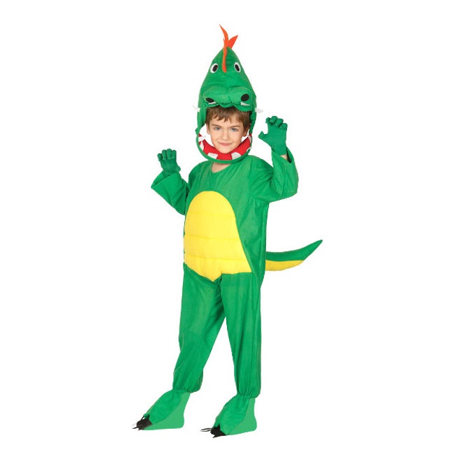 Disfraz de dinosaurio para niño