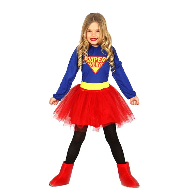 Disfraz de superhéroe para niña