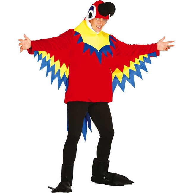 Disfraz de loro para hombre