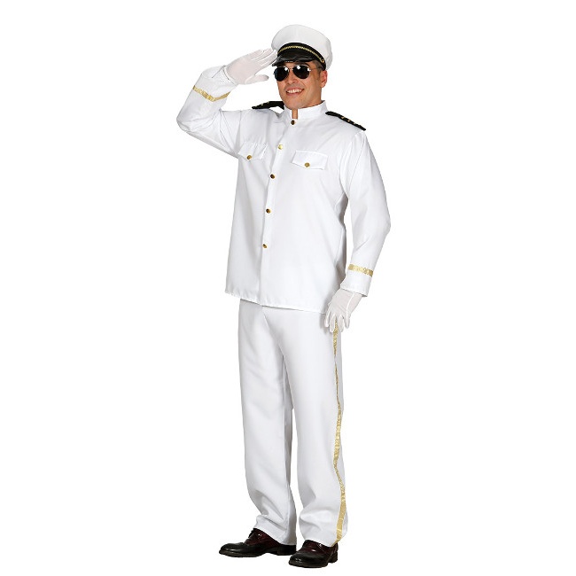 Disfraz de capitán marinero para hombre