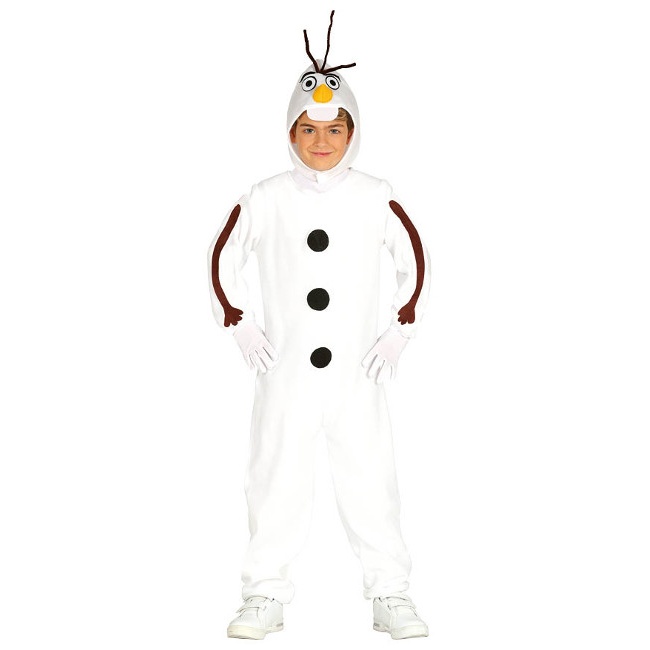 Disfraz de muñeco de nieve para niño
