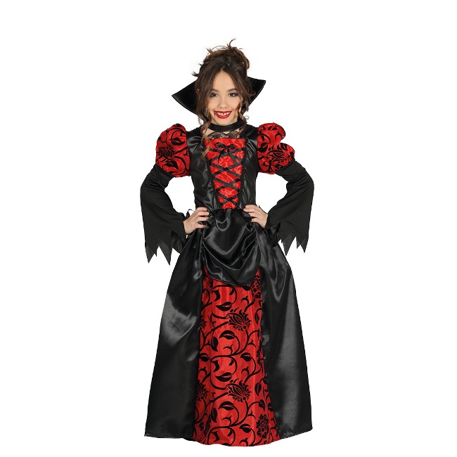 Disfraz de emperatriz vampiro para niña