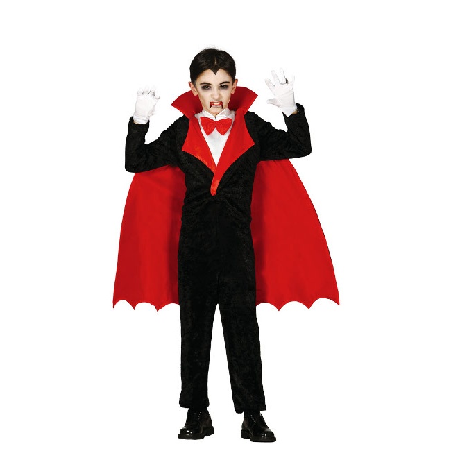 Disfraz de vampiro con pajarita para niño