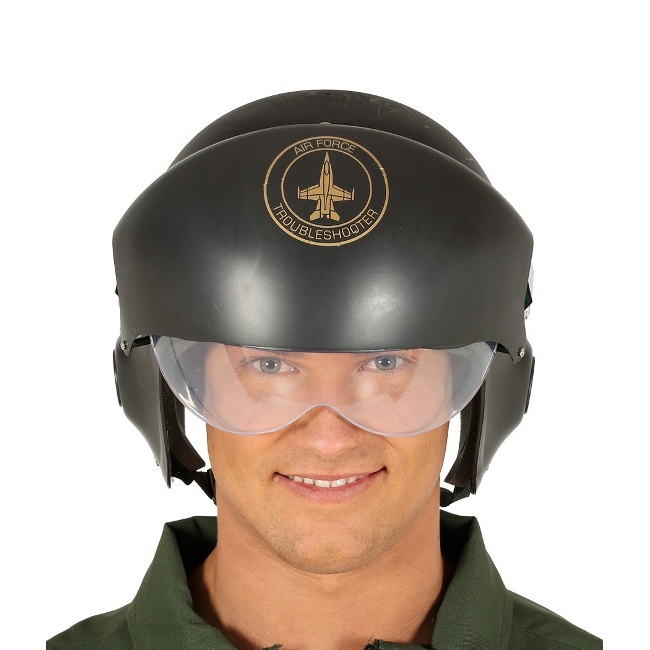 Casco de piloto de caza