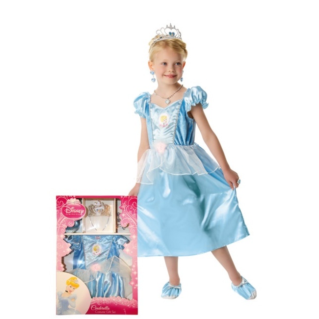 Disfraz de Cenicienta niña con accesorios