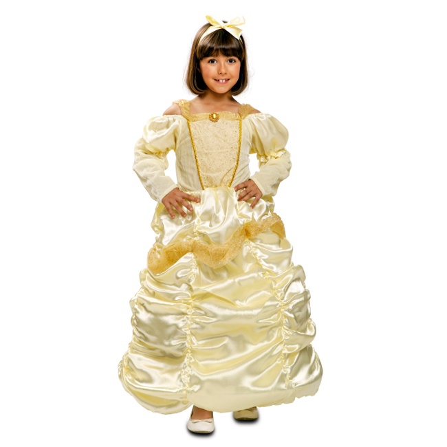 Disfraz de princesa bella para niña