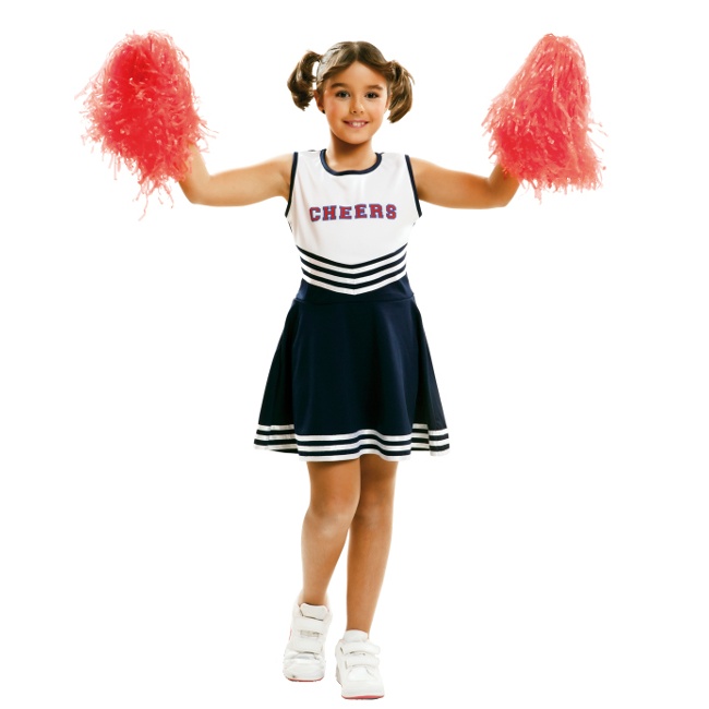Disfraz de cheerleader para niña