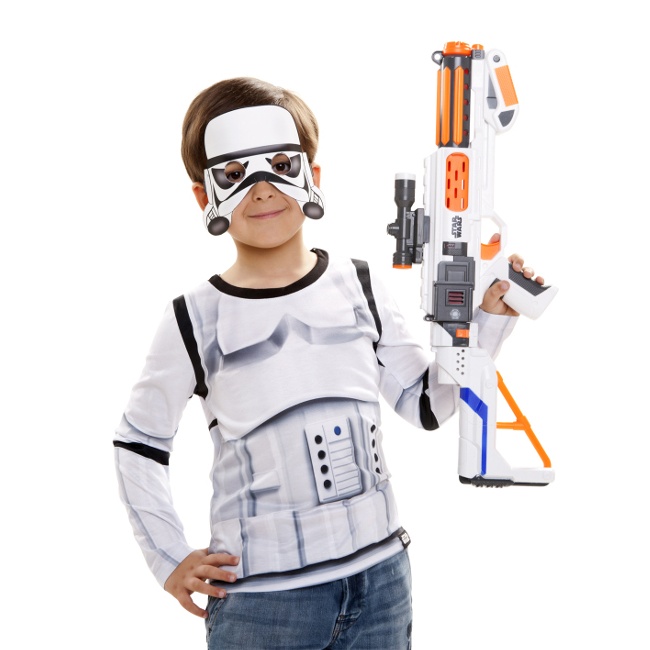 Camiseta disfraz de Stormtrooper infantil
