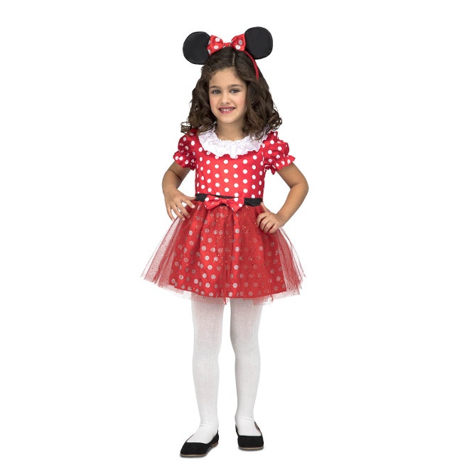 Disfraz de ratoncita minnie para niña