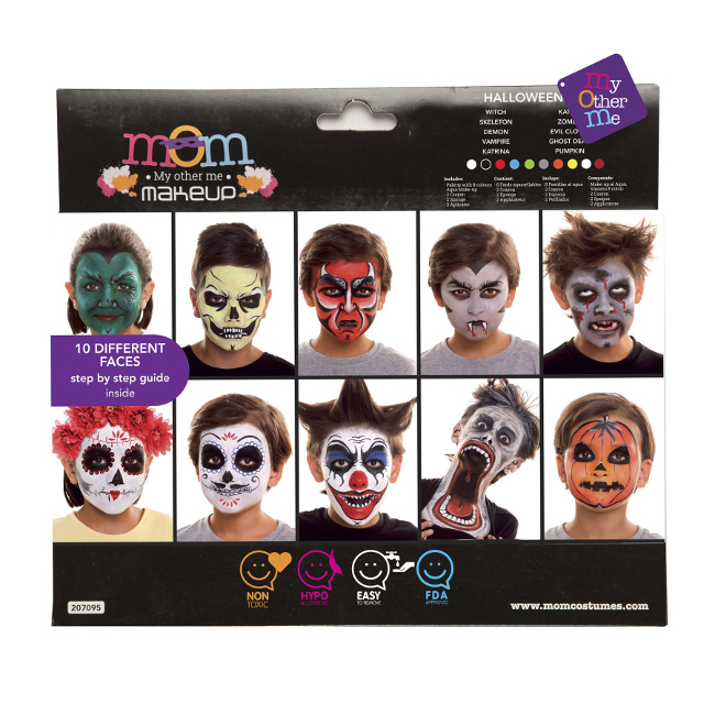 Set de maquillaje para Halloween De Luxe