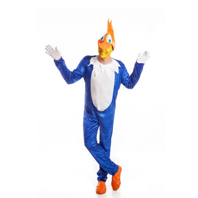 Disfraz de pájaro loco para adulto