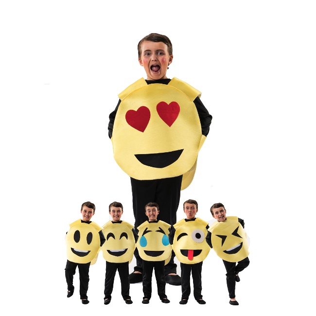 Disfraz de emoticono infantil
