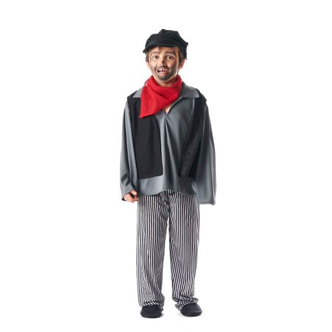 Disfraz de deshollinador para niño