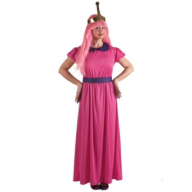 Disfraz de princesa rosa para mujer