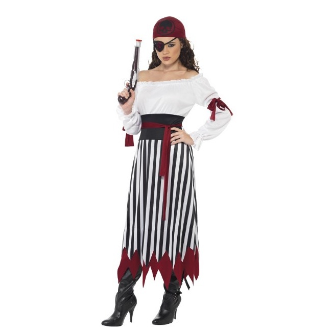 Disfraz de pirata corsario para mujer