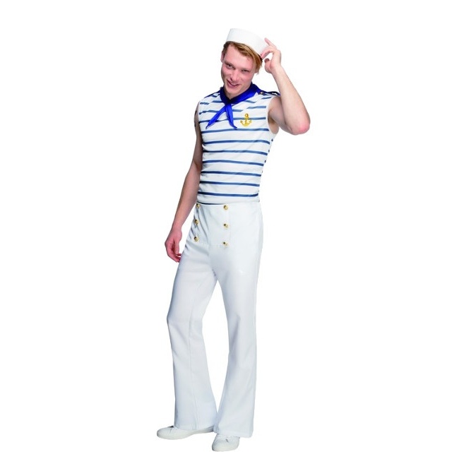 Disfraz de marinero estilo vintaje para hombre