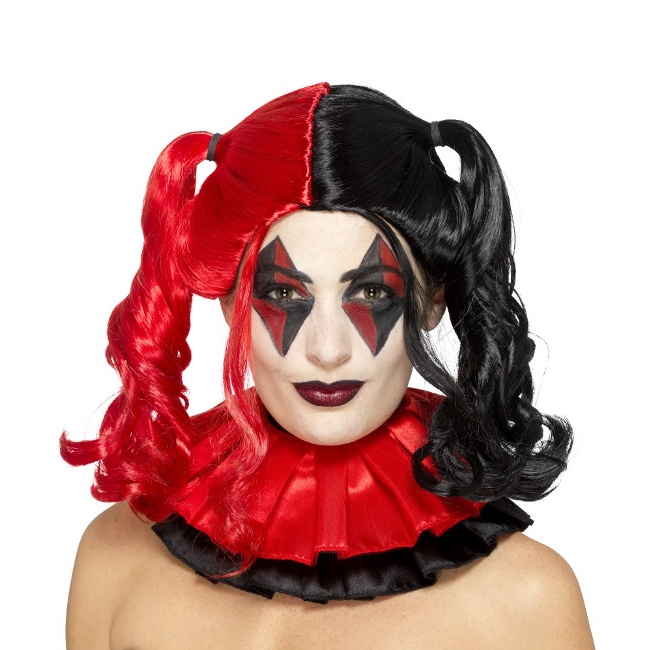 Peluca de Harley supervillana