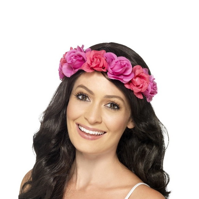 Cinta para la cabeza con rosas