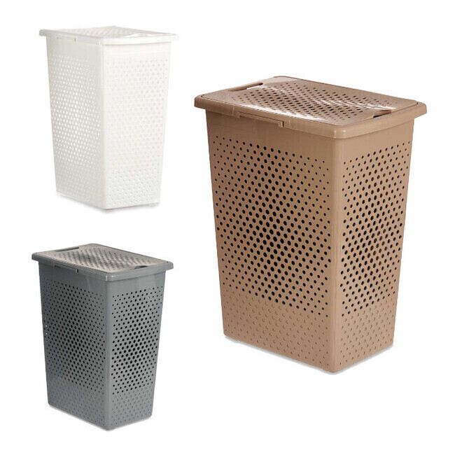 Cesto para la ropa estrecho de 49,5 x 38,5 x 27 cm - 1 unidad