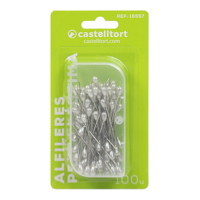 Alfileres cabeza de lágrima de 5,3 cm - Castelltort - 100 unidades