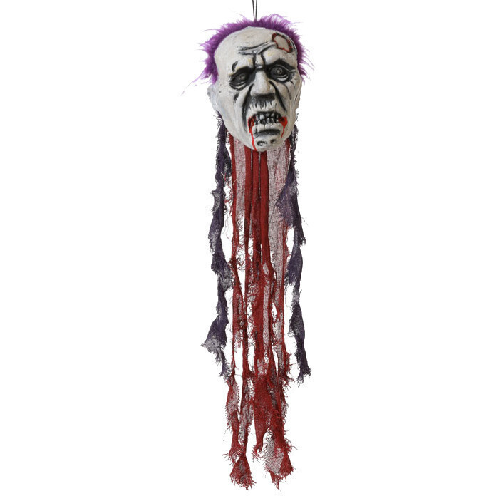 Colgante de zombie siniestro con luz de 75 cm