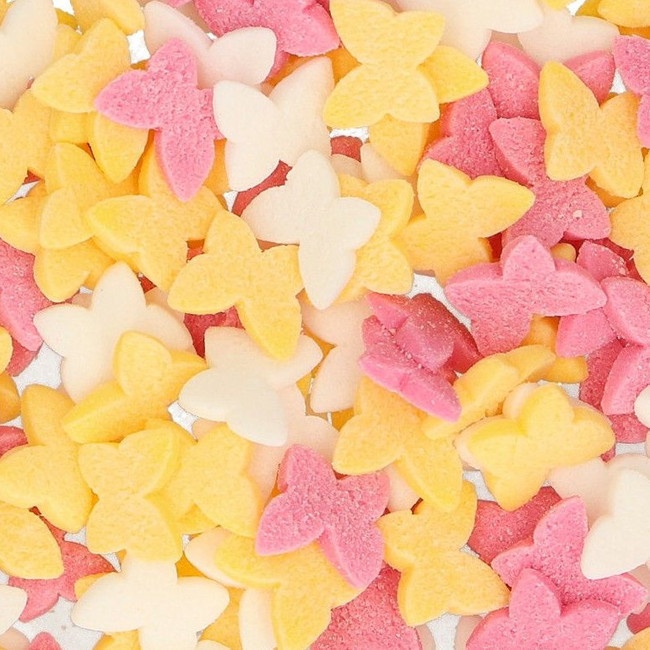 Sprinkles de mariposas de 50 gr - FunCakes