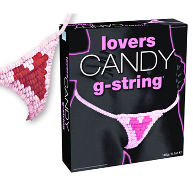 Tanga con caramelos de fresa de 145 gr