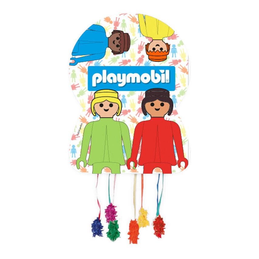 Piñata de Playmobil de 65 x 46 cm