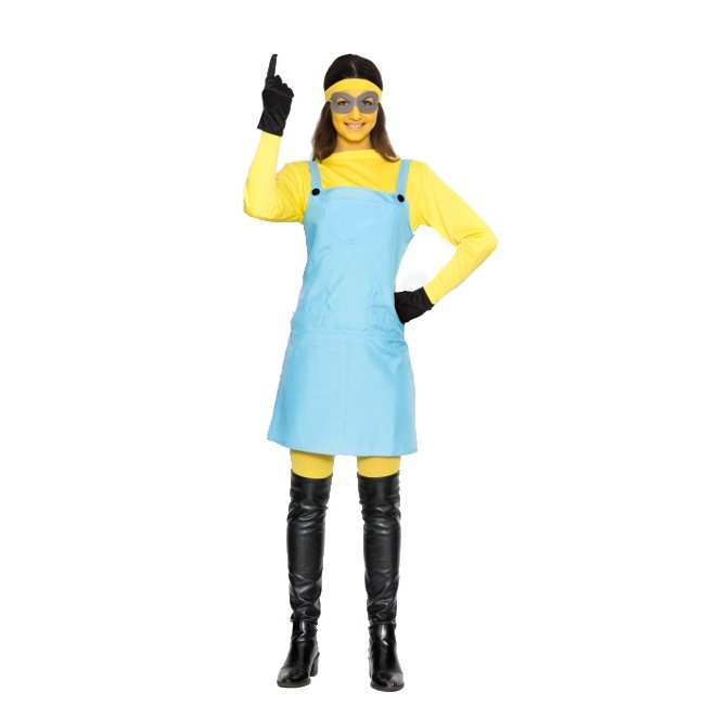 Disfraz de Miniero con guantes para mujer