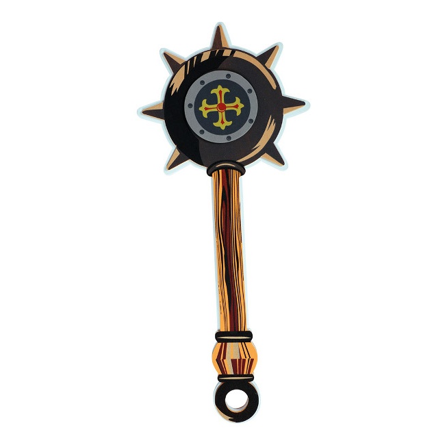Maza medieval de goma eva - 47 cm