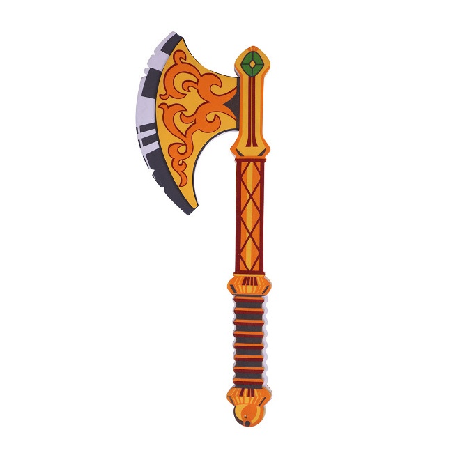 Hacha medieval de goma eva - 46 cm