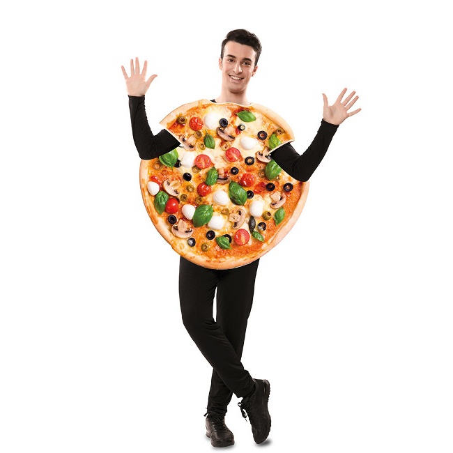 Disfraz de pizza para adulto