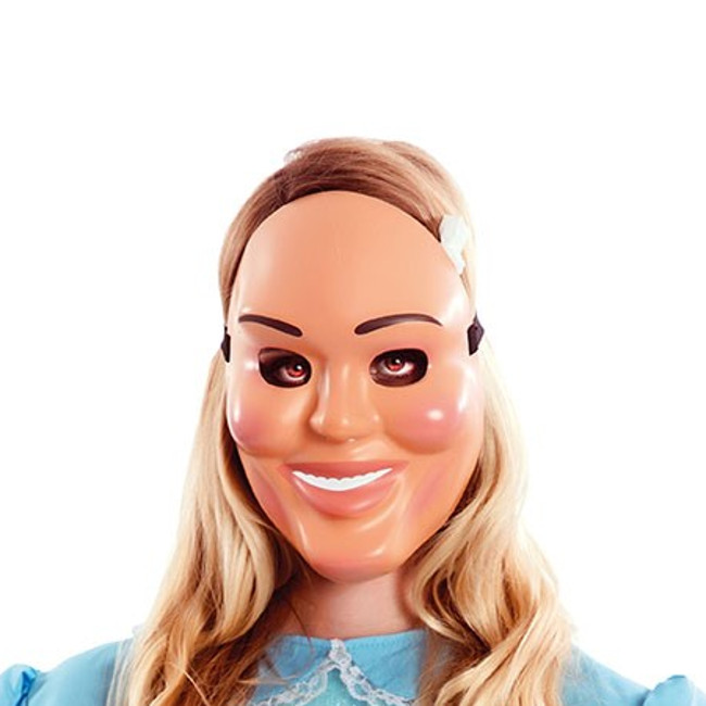 Máscara de La Purga chica sonriente