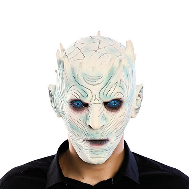 Máscara de látex del caminante blanco