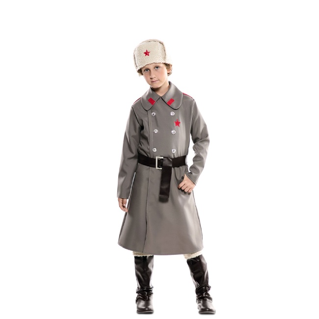 Disfraz de militar ruso para niño