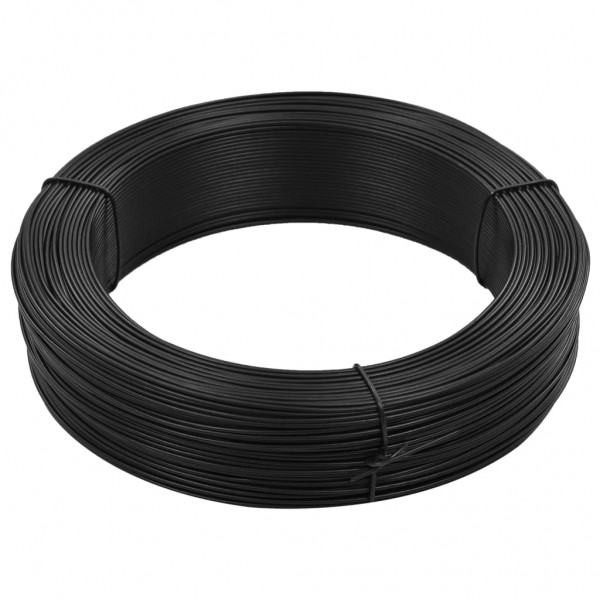 Alambre para atar vallas acero gris antracita 250 m 0.9/1.4 mm