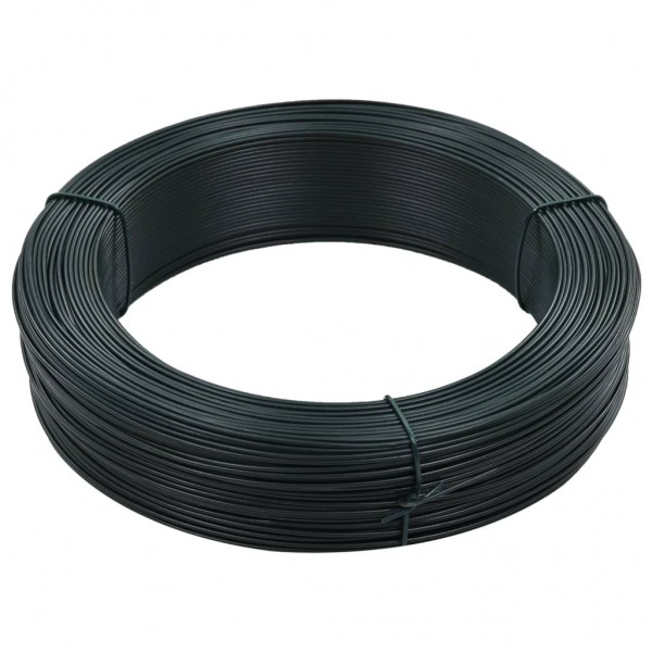 Alambre para atar vallas acero verde ennegrecido 250 m 1.4/2 mm