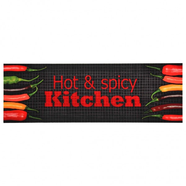 Alfombra de cocina lavable Hot & Spicy 60x300 cm