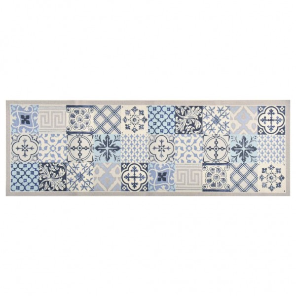 Alfombra de cocina lavable mosaico 60x300 cm