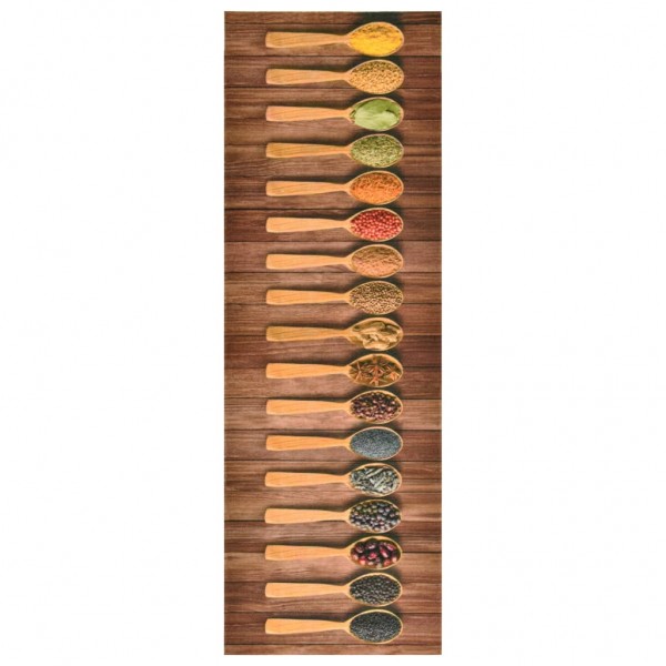 Alfombra de cocina lavable Spoon 45x150 cm