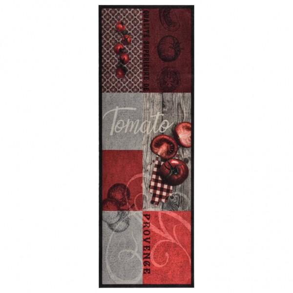 Alfombra de cocina lavable Tomatoes 60x300 cm