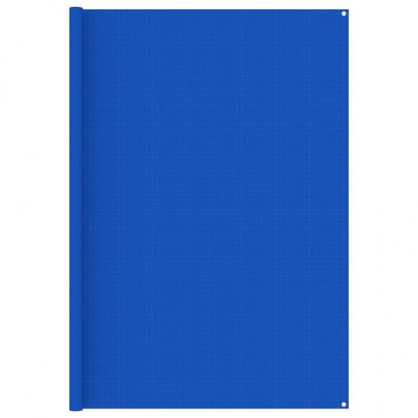 Alfombra de tienda de campaña 250x400 cm azul