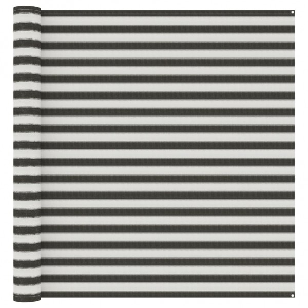 Alfombra de tienda de campaña gris antracita y blanca 300x400cm