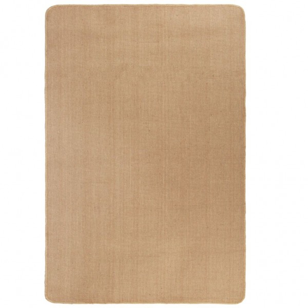 Alfombra de yute con reverso de latex 120x180 cm natural
